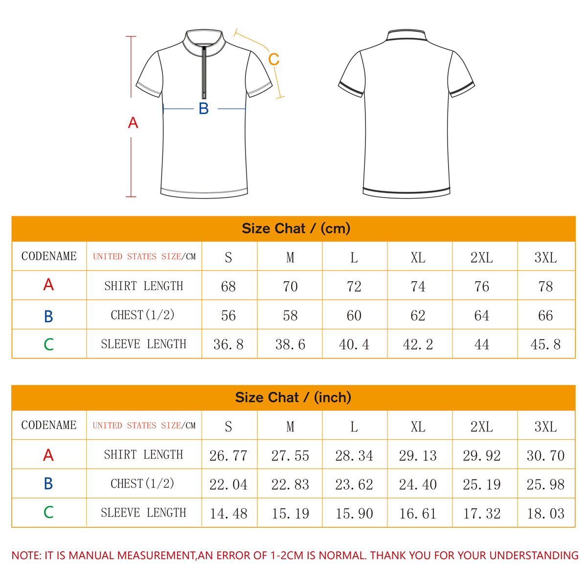 NEOKIN Men’s Cooling Stretch Quarter-Zip T-Shirt