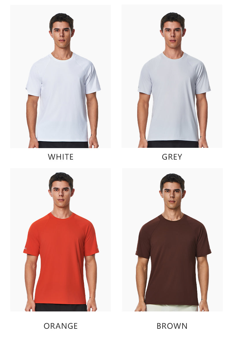 NEOKIN Custom Men’s Ultra-Light Quick-Dry T-Shirt Reflective Heat Transfer Running Wear Manufacturer