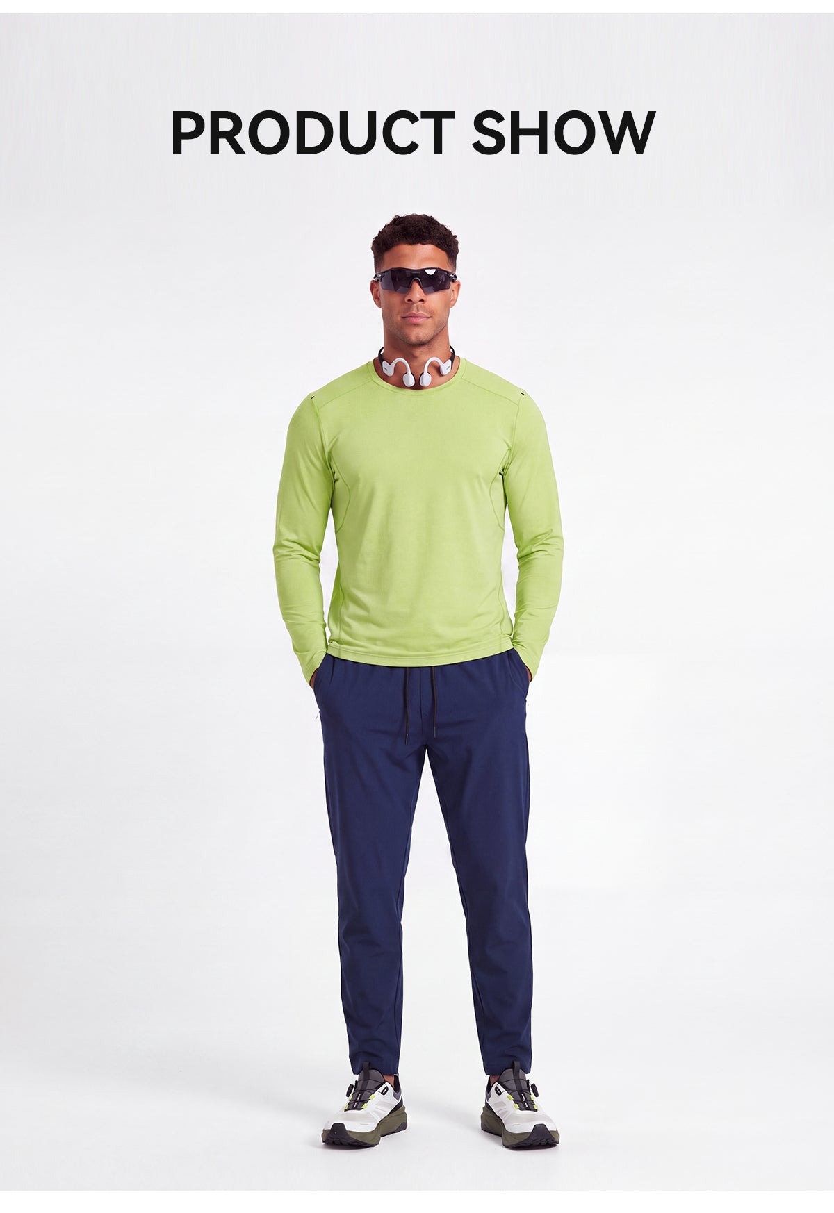 NEOKIN Custom Men's Lightweight Long Sleeve Training Shirt | 105G Quick Dry Sports Top