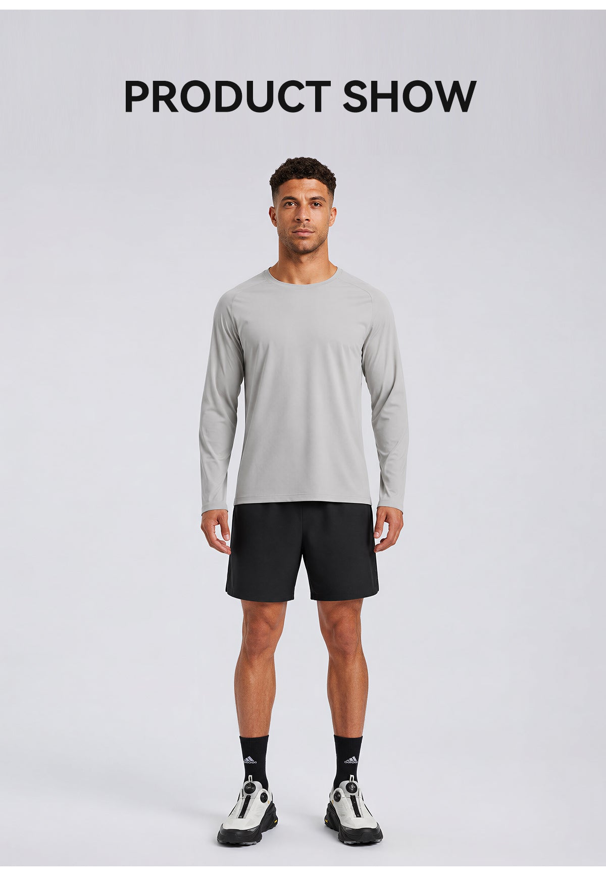 NEOKIN Custom Men's UPF 50+ Long Sleeve Training Shirt | Stretch Performance Top