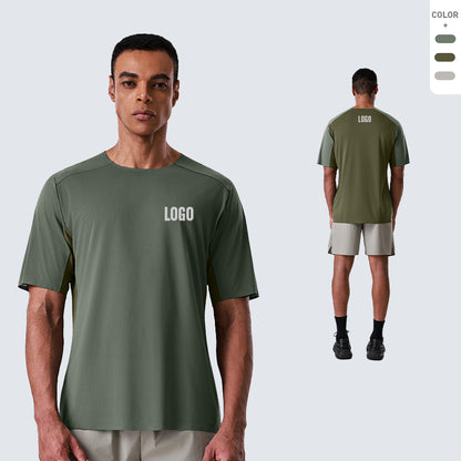 Neokin Custom Men’s Ultra-Light Quick-Dry Breathable Crew Neck T-Shirt