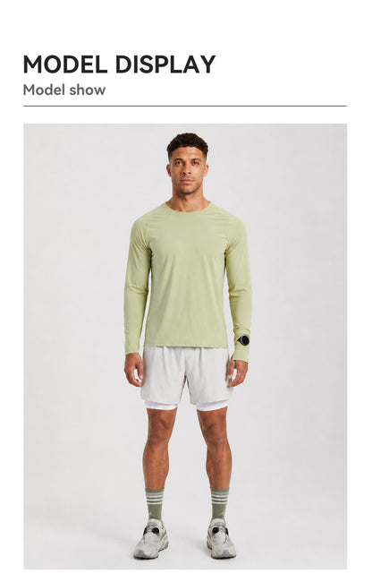 NEOKIN Custom Long Sleeve Sports Shirt Manufacturer | Moisture Wicking Quick Dry Training Top
