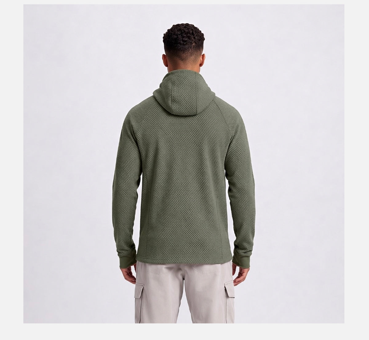 NEOKIN Custom Men's Full Zip Fleece Jacket Manufacturer | Warm Hooded Sports Jacket