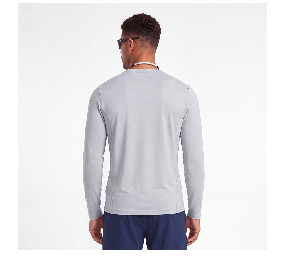 NEOKIN Custom Men's Lightweight Long Sleeve Training Shirt | 105G Quick Dry Sports Top