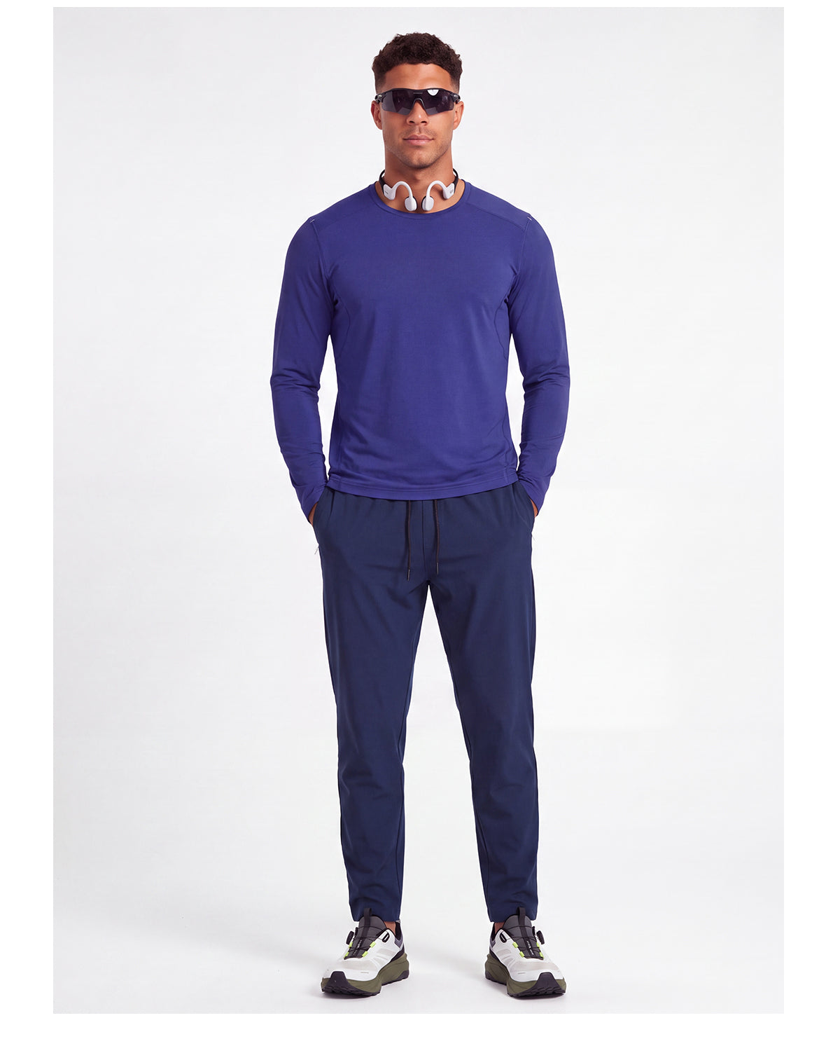 NEOKIN Custom Men's Lightweight Long Sleeve Training Shirt | 105G Quick Dry Sports Top