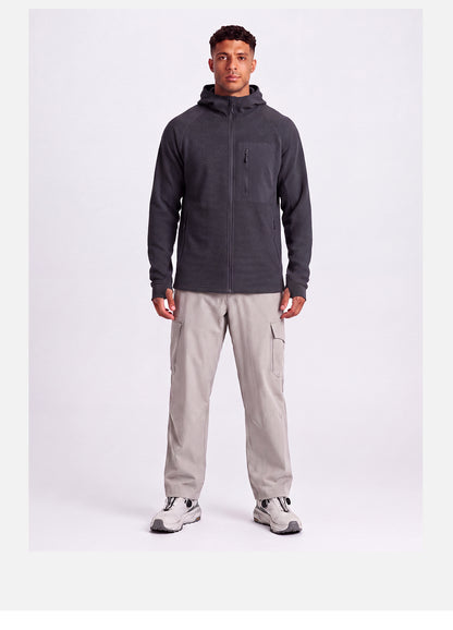 NEOKIN Custom Men's Full Zip Fleece Jacket Manufacturer | Warm Hooded Sports Jacket