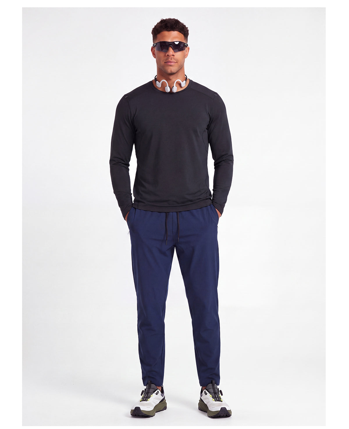 NEOKIN Custom Men's Lightweight Long Sleeve Training Shirt | 105G Quick Dry Sports Top