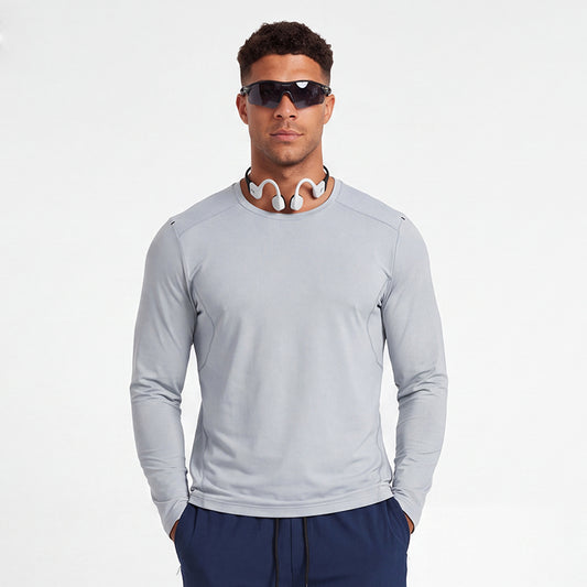 NEOKIN Custom Men's Lightweight Long Sleeve Training Shirt | 105G Quick Dry Sports Top