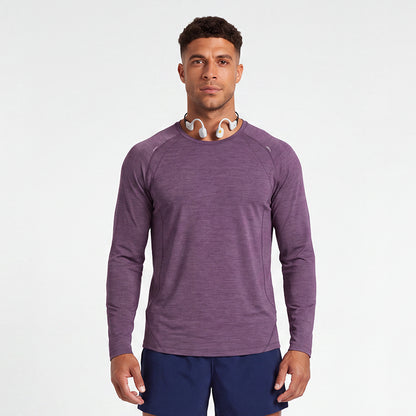 NEOKIN Men's Custom Long Sleeve Sports Shirt Manufacturer | Quick Dry Running Training Tshirts