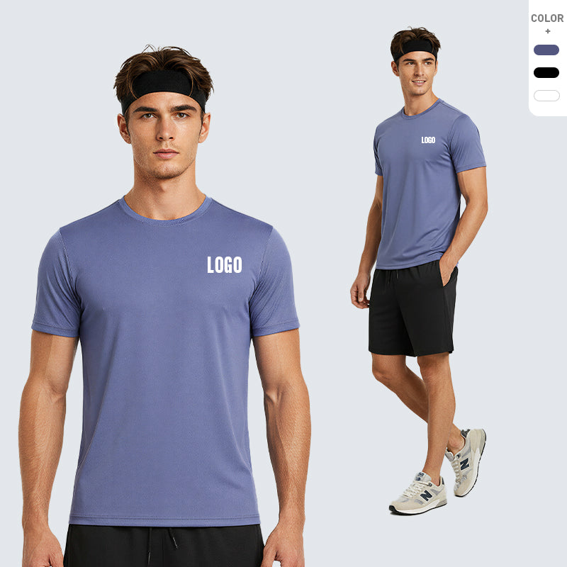 NEOKIN Custom Men’s Cooling Stretch Active T-Shirt Muscle Fit Performance Tee