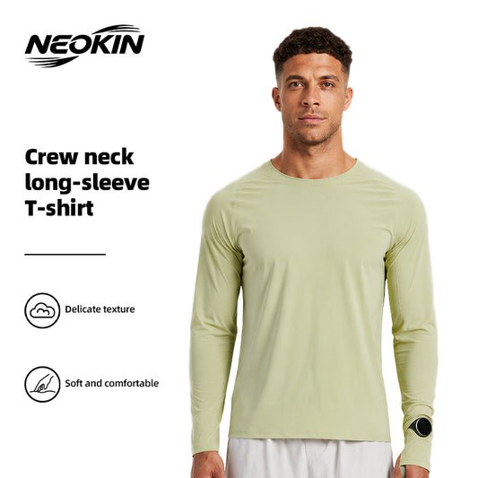 NEOKIN Men's Moisture Wicking Long Sleeve Training Shirt | 135G Performance Top