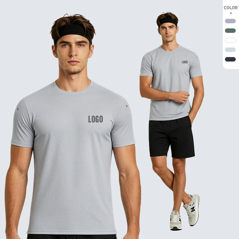 NEOKIN Custom Men’s Ultra-Light Quick-Dry T-Shirt Running Short Sleeve Top