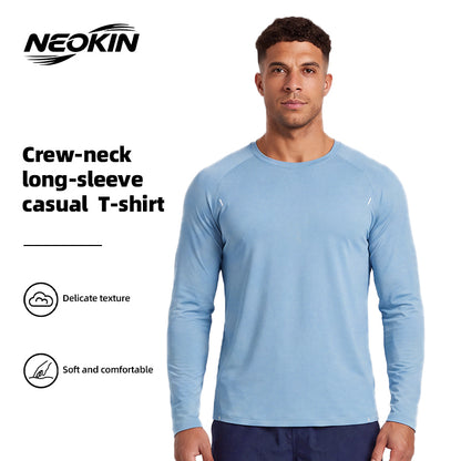 NEOKIN Men's Long Sleeve Running Shirt Manufacturer | Lightweight Quick Dry Training Top