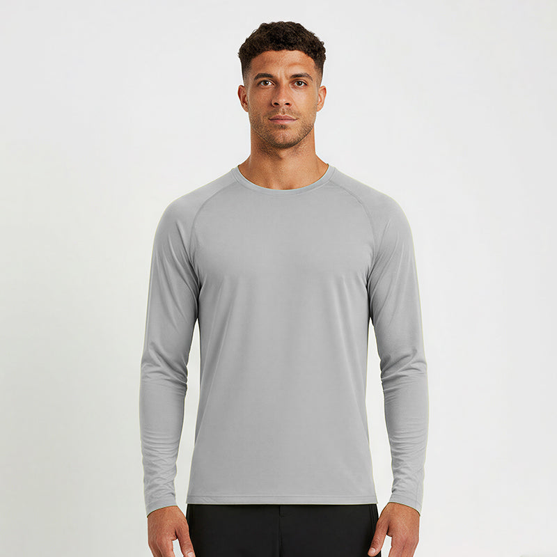 NEOKIN Custom Long Sleeve Sports Shirt Manufacturer | Moisture Wicking Quick Dry Training Top