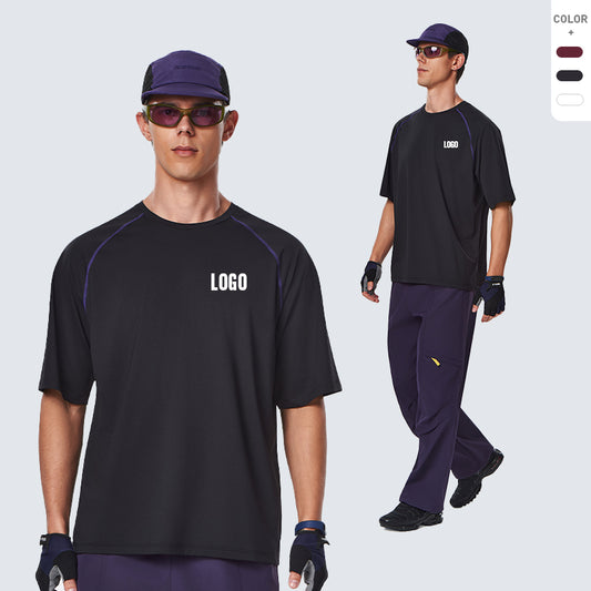 T-shirt de sport extensible et rafraîchissant grande taille NEOKIN pour homme