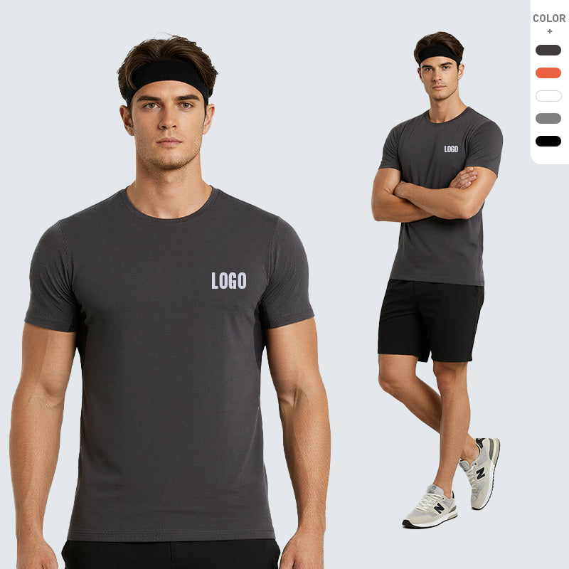 NEOKIN Customization Quick Dry Men Running Tshirts Breathable Gym Top Manufacturer
