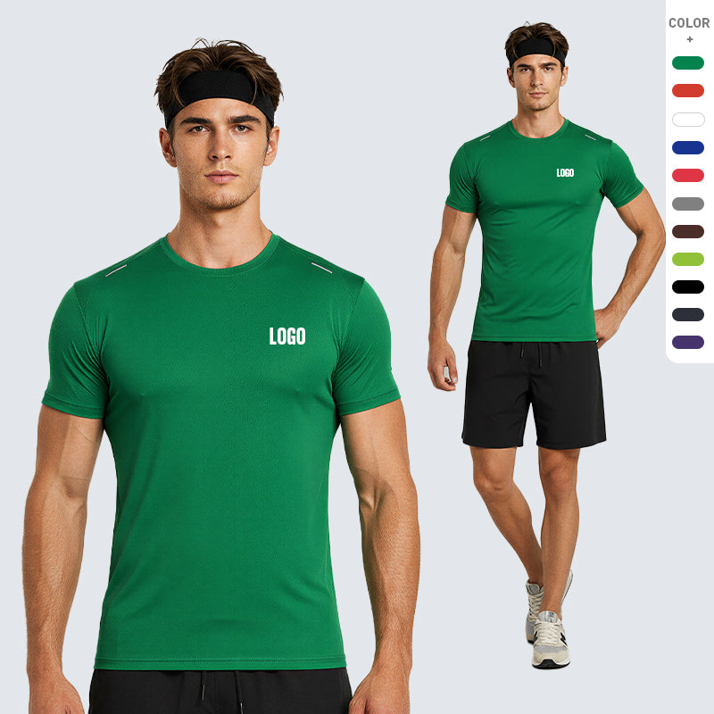 NEOKIN T-shirt de sport ultra-léger à séchage rapide pour homme avec transfert thermique réfléchissant