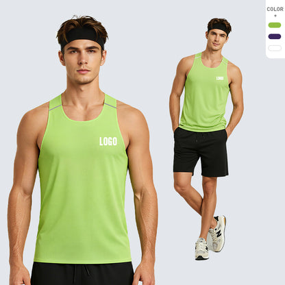 NEOKIN Custom Professional Marathon Running Activewear Vest Mens Tank Top