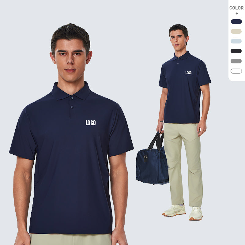 NEOKIN Activewear Manufacturer Custom Golf Polo Shirts Nylon Spandex Golf Shirts