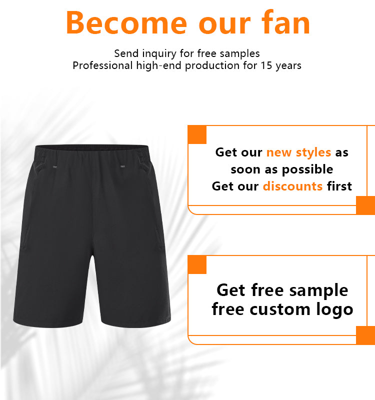 NEOKIN Custom Logo Men’s Performance Training Shorts with Quick-Dry Fabric and Side Pockets