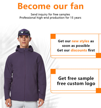 NEOKIN Gym Wear Manufacturer OEM Nylon Spandex Lightweight Heat Transfer Sports Jacket