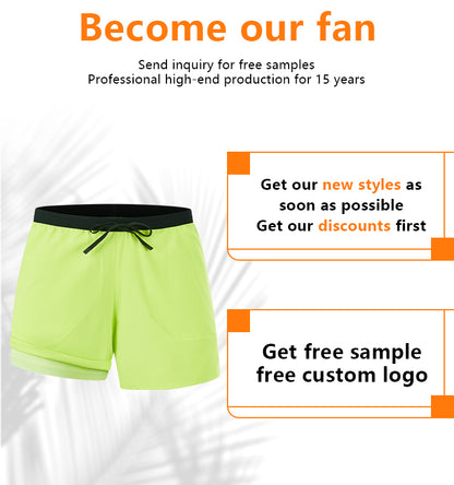 NEOKIN Wholesale Men’s Breathable 2-in-1 Training Shorts for Running, Fitness and Activewear