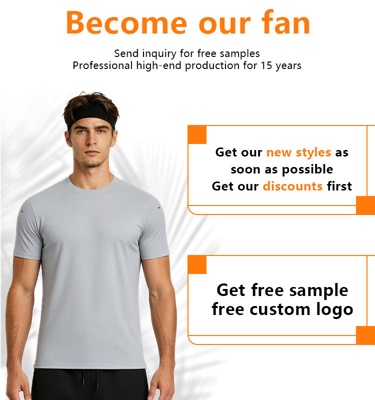 NEOKIN Custom Men’s Ultra-Light Quick-Dry T-Shirt Running Short Sleeve Top