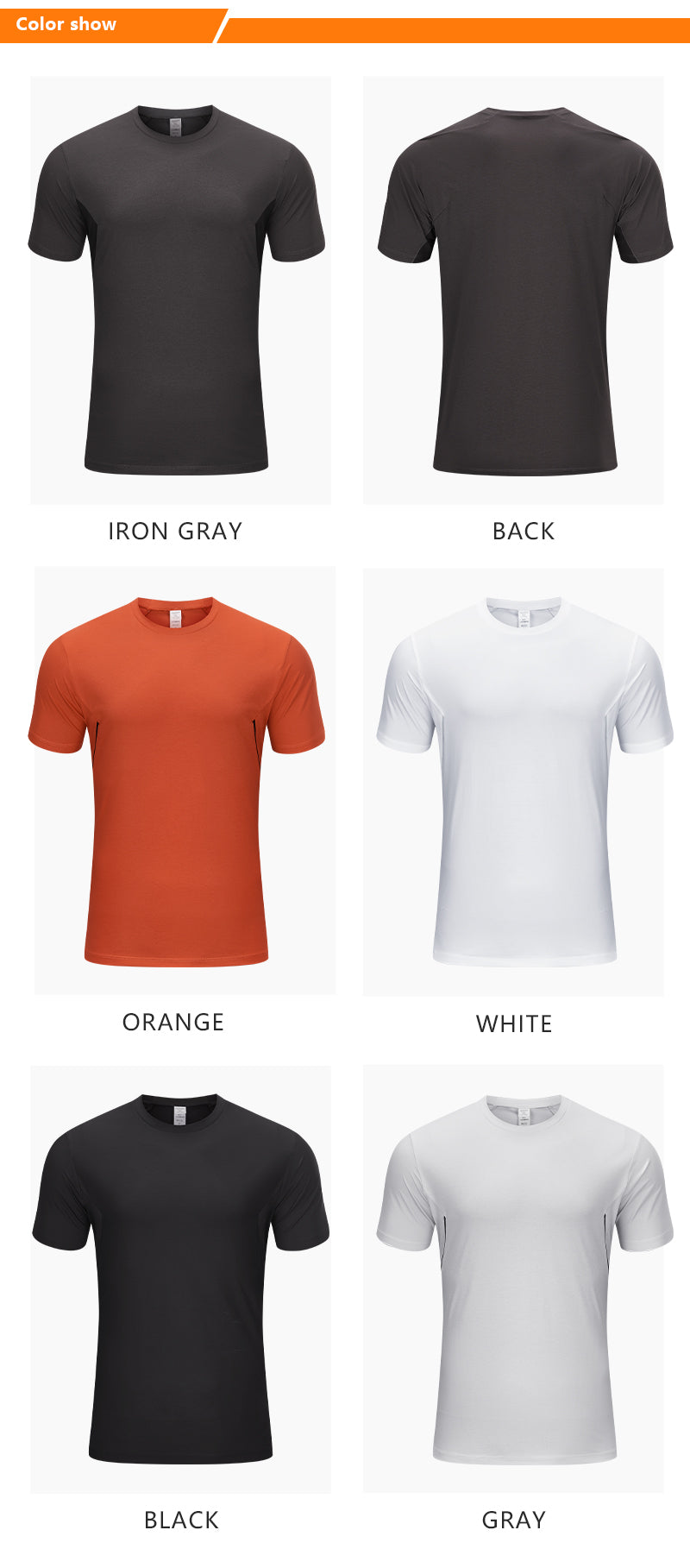 NEOKIN Customization Quick Dry Men Running Tshirts Breathable Gym Top Manufacturer