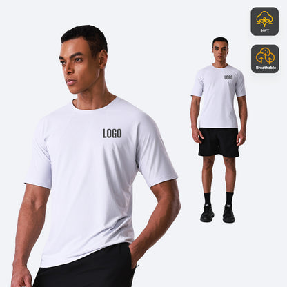 NEOKIN Individuelles Herren-T-Shirt – ultraleicht, schnelltrocknend, atmungsaktiv, Rundhals