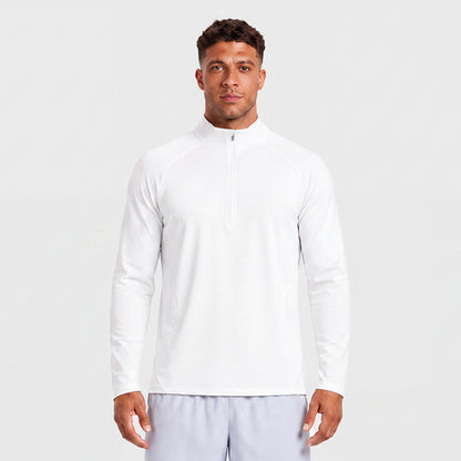 NEOKIN Custom Men's Quarter Zip Training Top Manufacturer | Warm Stretch Mock Neck Sports Shirt