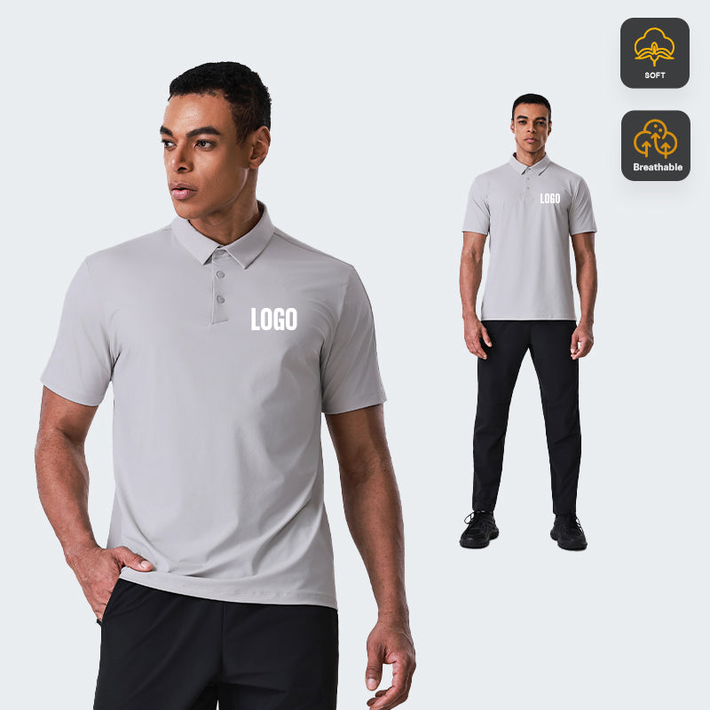 NEOKIN Men’s Cooling Breathable Active Polo Shirt with UV Protection