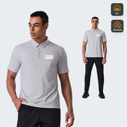 NEOKIN Men’s Cooling Breathable Active Polo Shirt with UV Protection