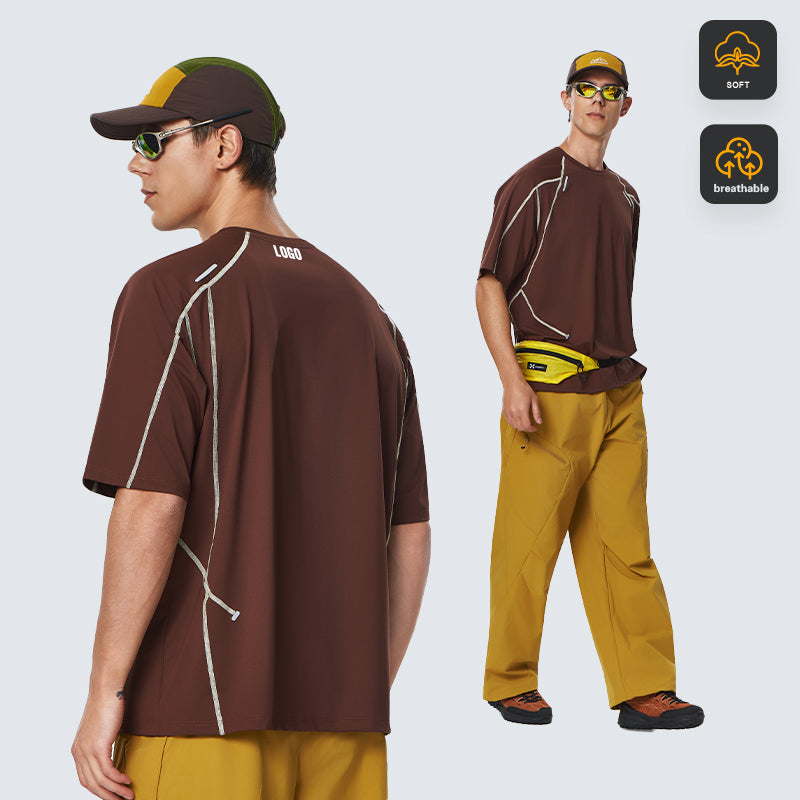 NEOKIN Custom Men’s Oversized Cooling Active Casual T-Shirt