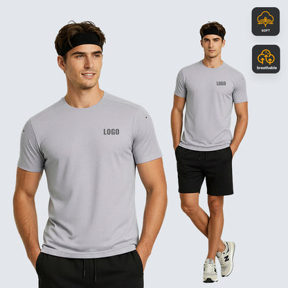 NEOKIN Custom Men’s Ultra-Light Quick-Dry T-Shirt Running Short Sleeve Top