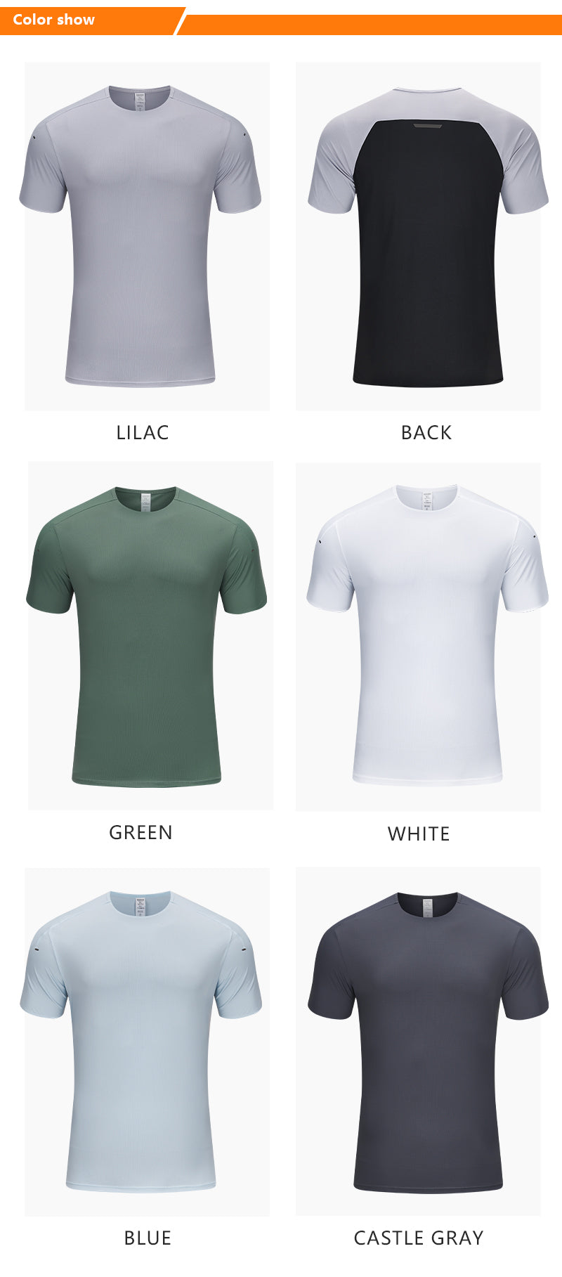 NEOKIN Custom Men’s Ultra-Light Quick-Dry T-Shirt Running Short Sleeve Top