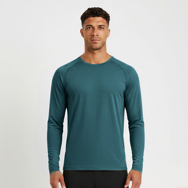 NEOKIN Custom Long Sleeve Sports Shirt Manufacturer | Moisture Wicking Quick Dry Training Top