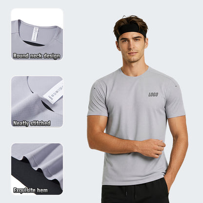 NEOKIN Custom Men’s Ultra-Light Quick-Dry T-Shirt Running Short Sleeve Top