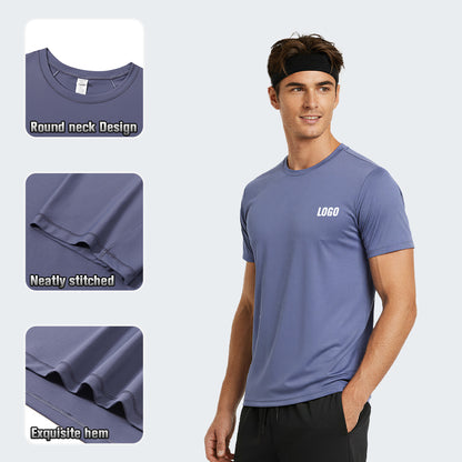 NEOKIN Custom Men’s Cooling Stretch Active T-Shirt Muscle Fit Performance Tee