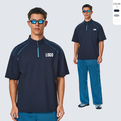 NEOKIN Men’s Cooling Stretch Quarter-Zip T-Shirt
