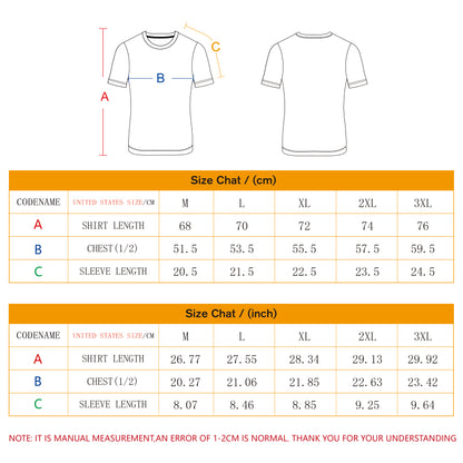 Custom Men’s Cooling Stretch Active Reflective Heat Transfer Running Wear T-Shirt