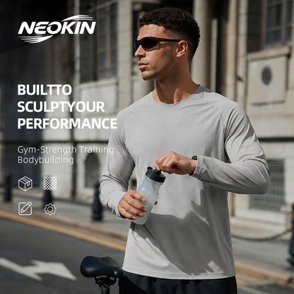 NEOKIN Men's Long Sleeve Sports Shirt Manufacturer | 135G Lightweight Training Top