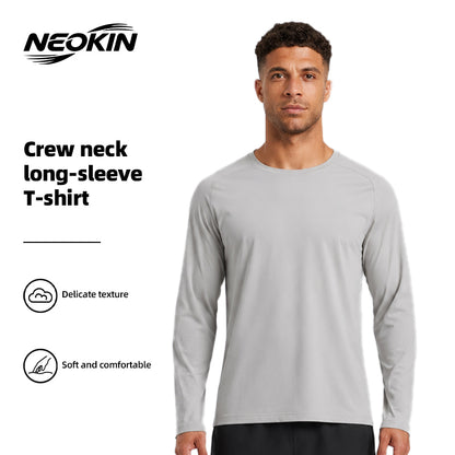 NEOKIN Men's Long Sleeve Sports Shirt Manufacturer | 135G Lightweight Training Top