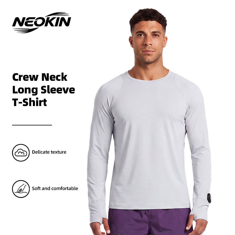 NEOKIN Men's Lightweight Long Sleeve Running Shirt Manufacturer | High Stretch Training Top