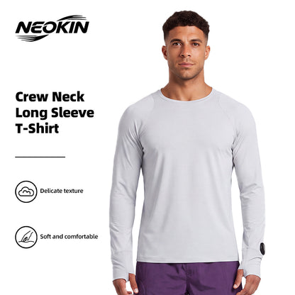 NEOKIN Men's Lightweight Long Sleeve Running Shirt Manufacturer | High Stretch Training Top