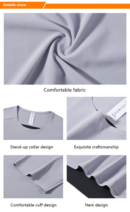 NEOKIN Custom Men’s Ultra-Light Quick-Dry T-Shirt Running Short Sleeve Top