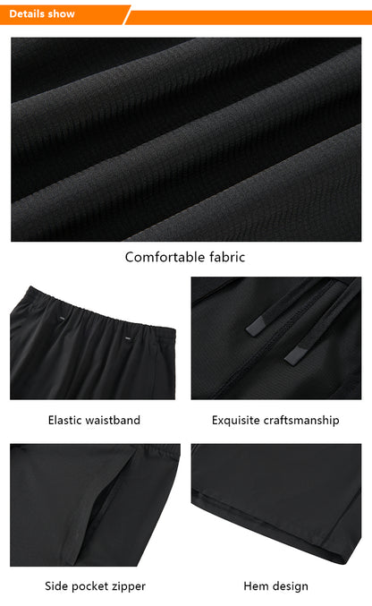 NEOKIN Custom Logo Men’s Performance Training Shorts with Quick-Dry Fabric and Side Pockets